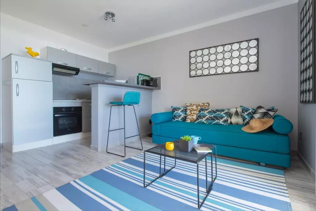 Le Petrel Blanc - Appartement Sur La Plage De La Souris Blanche Trois Bassins Exteriör bild